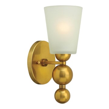 Hinkley - Iluminação de parede ZELDA 1xE27/60W/230V latão
