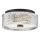 Hinkley - Iluminação de teto ELLE 2xE27/60W/230V diâmetro 30,5 cm preto