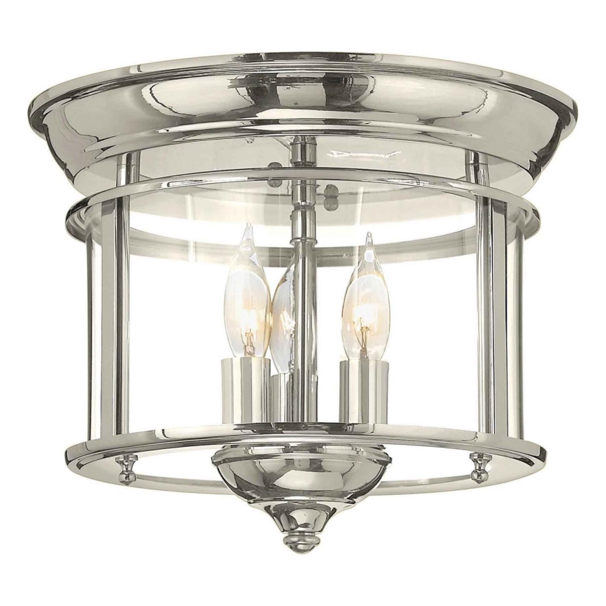 Hinkley - Iluminação de teto GENTRY 3xE14/40W/230V cromado brilhante