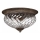 Hinkley - Iluminação de teto PLANTATION 3xE27/60W/230V bronze