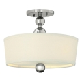 Hinkley - Lustre de sobrepor ZELDA 3xE27/60W/230V cromado brilhante