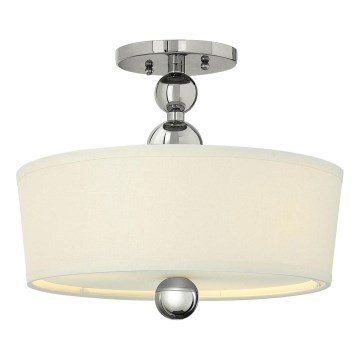 Hinkley - Lustre de sobrepor ZELDA 3xE27/60W/230V cromado brilhante