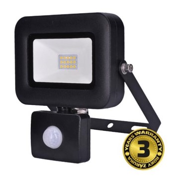 Holofote com sensor LED LED/10W/230V IP44