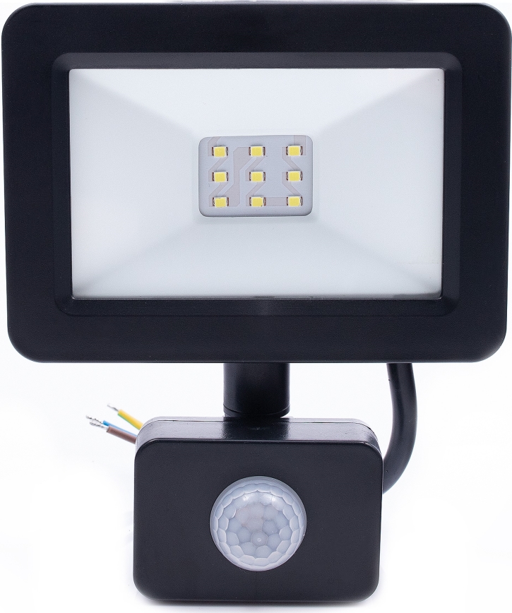 Holofote com sensor LED LED/10W/230V IP65 6000K