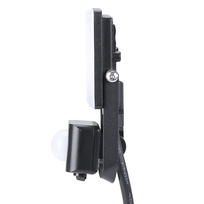 Holofote exterior LED com sensor LED/10W/230V 5000K IP44