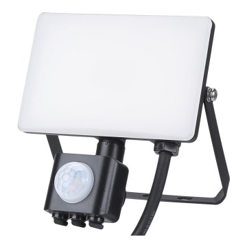 Holofote exterior LED com sensor LED/20W/230V 5000K IP44