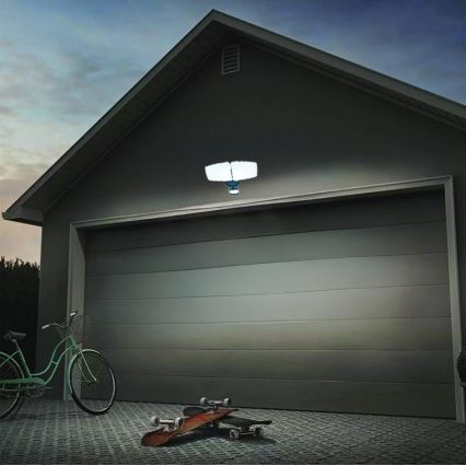 Holofote exterior LED com sensor LED/24W/230V 3000/4000/6000K IP54 antracite