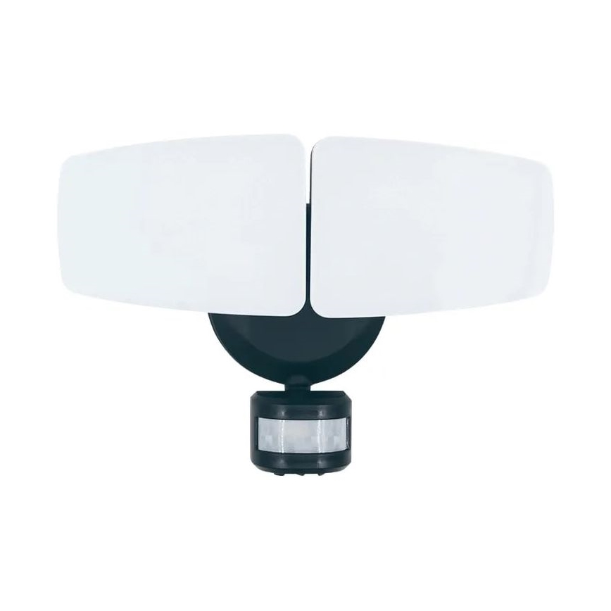 Holofote exterior LED com sensor LED/24W/230V 3000/4000/6000K IP54 antracite