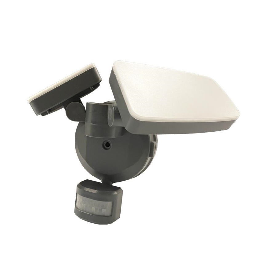 Holofote exterior LED com sensor LED/24W/230V 3000/4000/6000K IP54 antracite