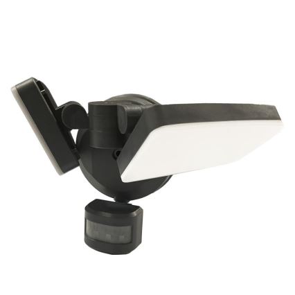 Holofote exterior LED com sensor LED/24W/230V 3000/4000/6000K IP54 antracite