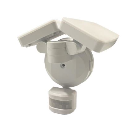 Holofote exterior LED com sensor LED/24W/230V 3000/4000/6000K IP54 branco