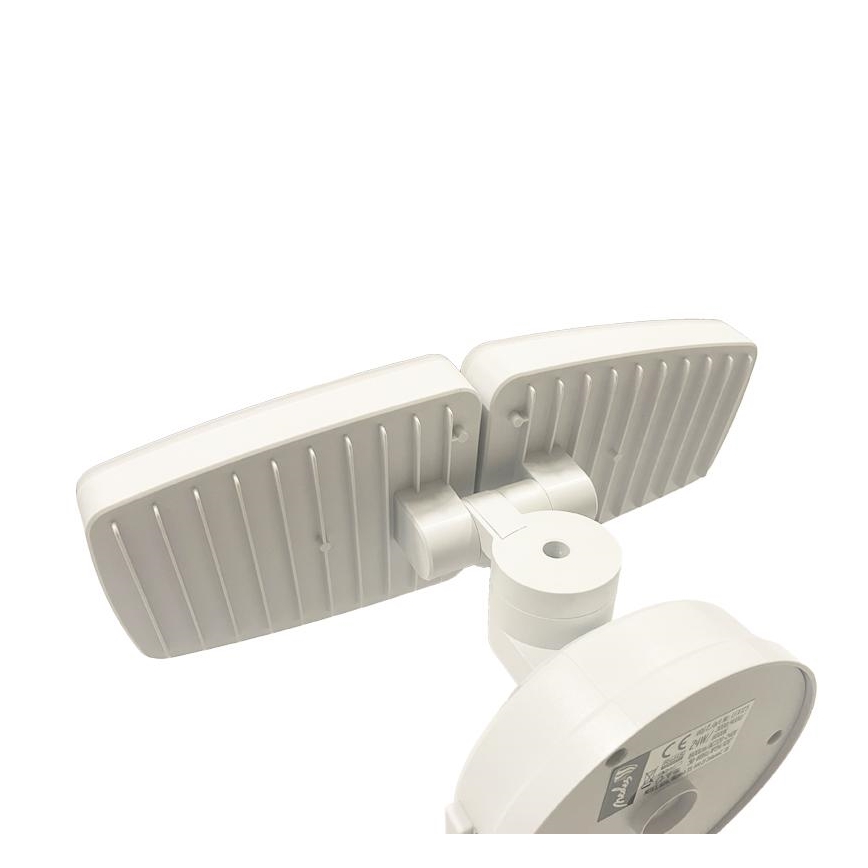 Holofote exterior LED com sensor LED/24W/230V 3000/4000/6000K IP54 branco