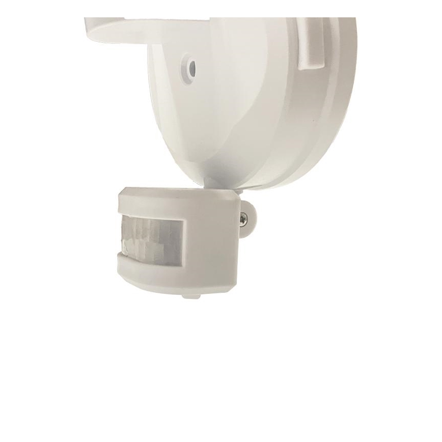 Holofote exterior LED com sensor LED/24W/230V 3000/4000/6000K IP54 branco
