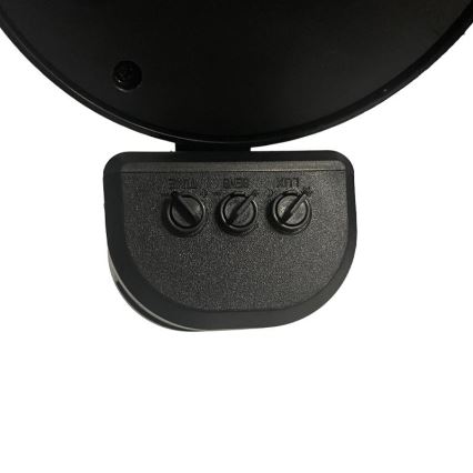 Holofote exterior LED com sensor LED/24W/230V 3000/4000/6000K IP54 preto