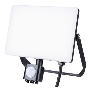 Holofote exterior LED com sensor LED/50W/230V 5000K IP44