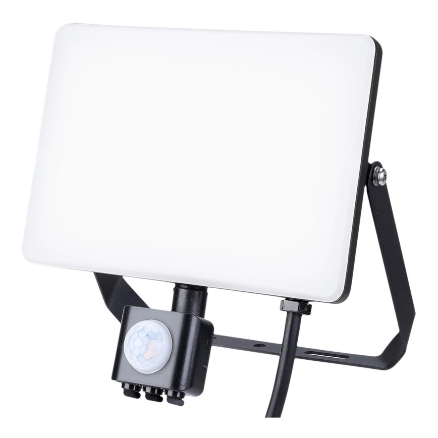 Holofote exterior LED com sensor LED/50W/230V 5000K IP44