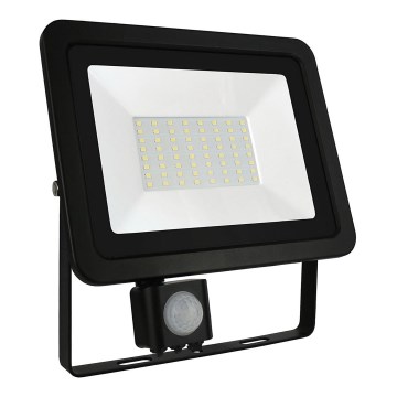 Holofote exterior LED com uma sensor NOCTIS LUX 3 LED/50W/230V 3000K IP44 preto