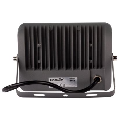 Holofote exterior LED LED/50W/230V 5000K IP65 cinzento