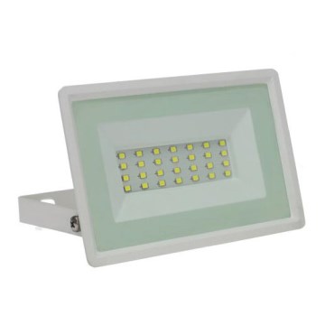 Holofote exterior LED NOCTIS LUX 3 LED/20W/230V 4000K IP65 branco