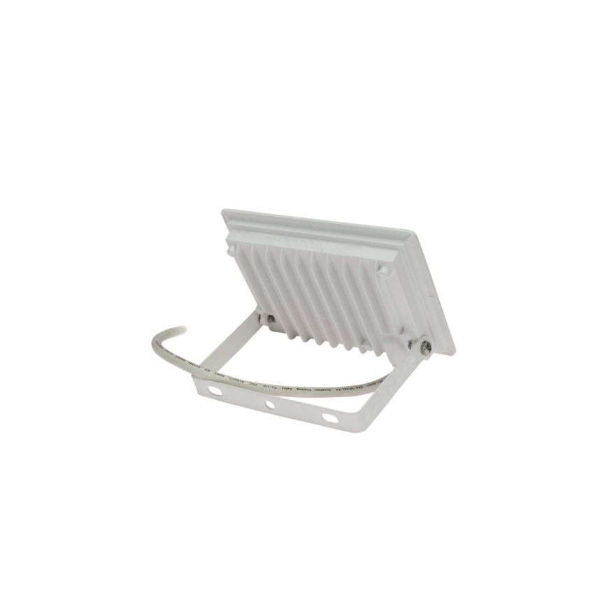 Holofote exterior LED NOCTIS LUX 3 LED/30W/230V 3000K IP65 branco