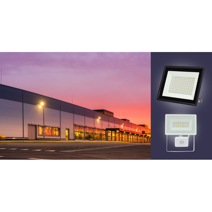 Holofote exterior LED NOCTIS LUX 3 LED/30W/230V 4000K IP65 branco