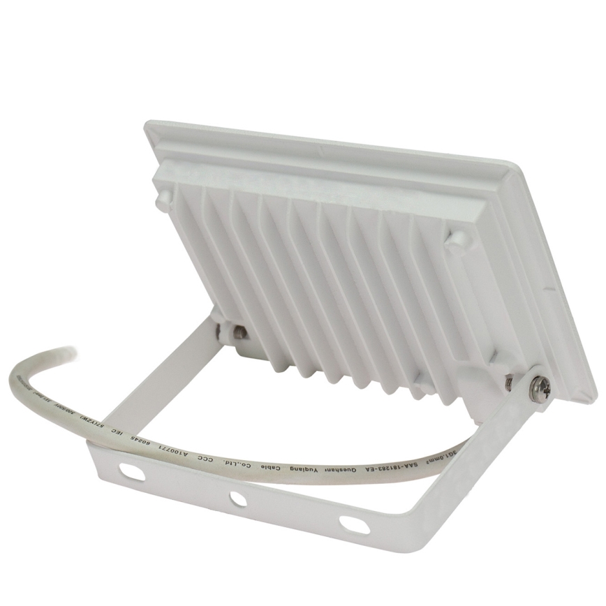Holofote exterior LED NOCTIS LUX 3 LED/30W/230V 4000K IP65 branco