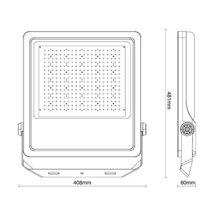 Holofote exterior LED PROFI PLUS LED/300W/230V 5000K IP66
