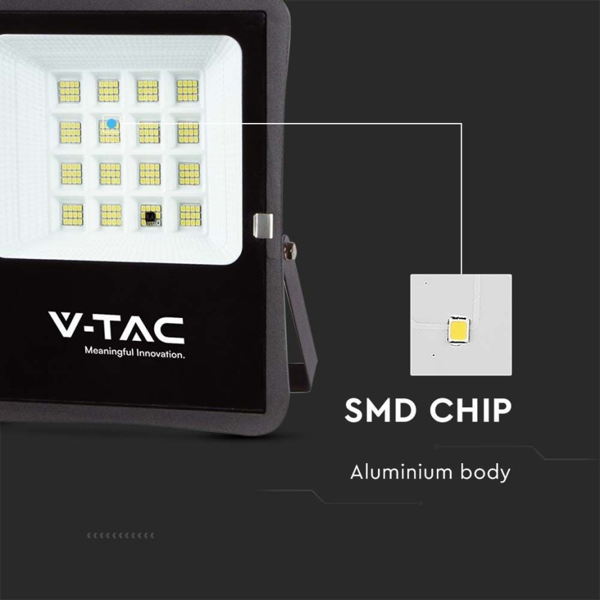 Holofote exterior LED solar LED/12W/3,2V 4000K IP65 + controlo remoto