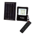 Holofote exterior LED solar LED/6W/3,2V 4000K IP65 + controlo remoto