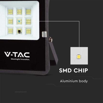 Holofote exterior LED solar LED/6W/3,2V 4000K IP65 + controlo remoto