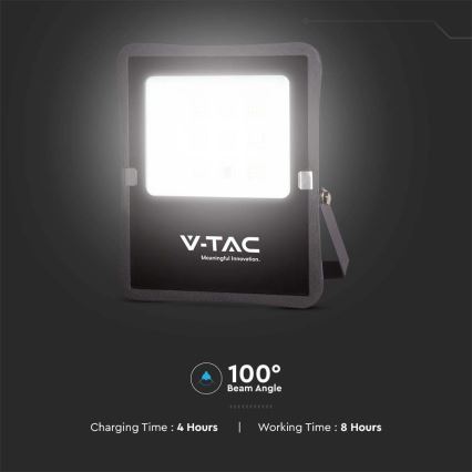 Holofote exterior LED solar LED/6W/3,2V 4000K IP65 + controlo remoto