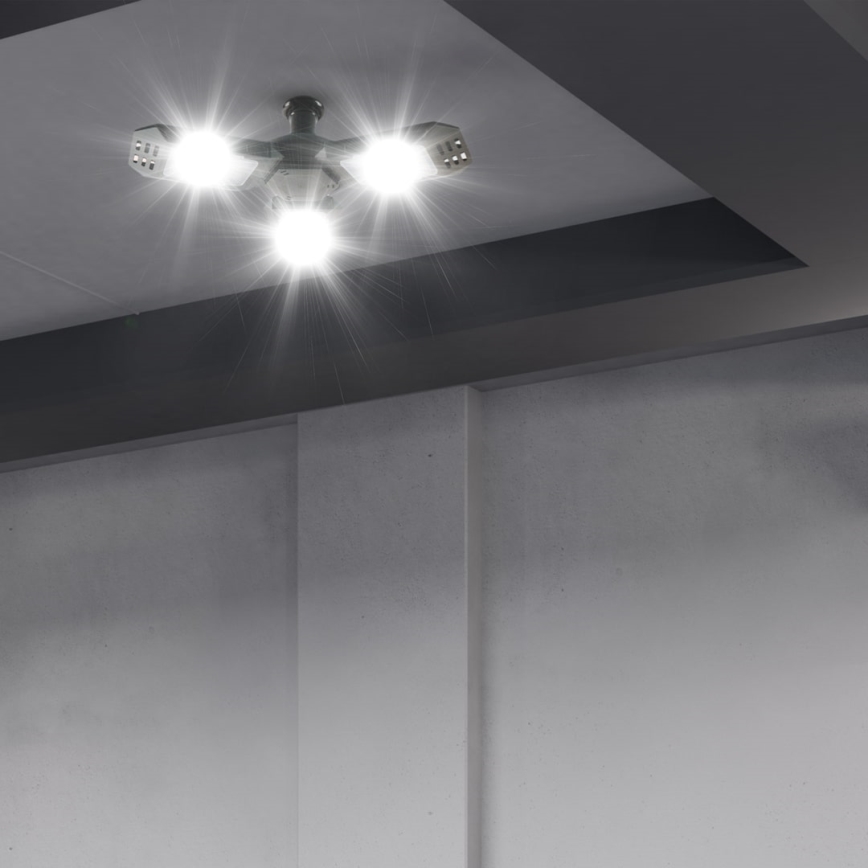 Holofote LED 3xE27/16,7W/230V 4000K