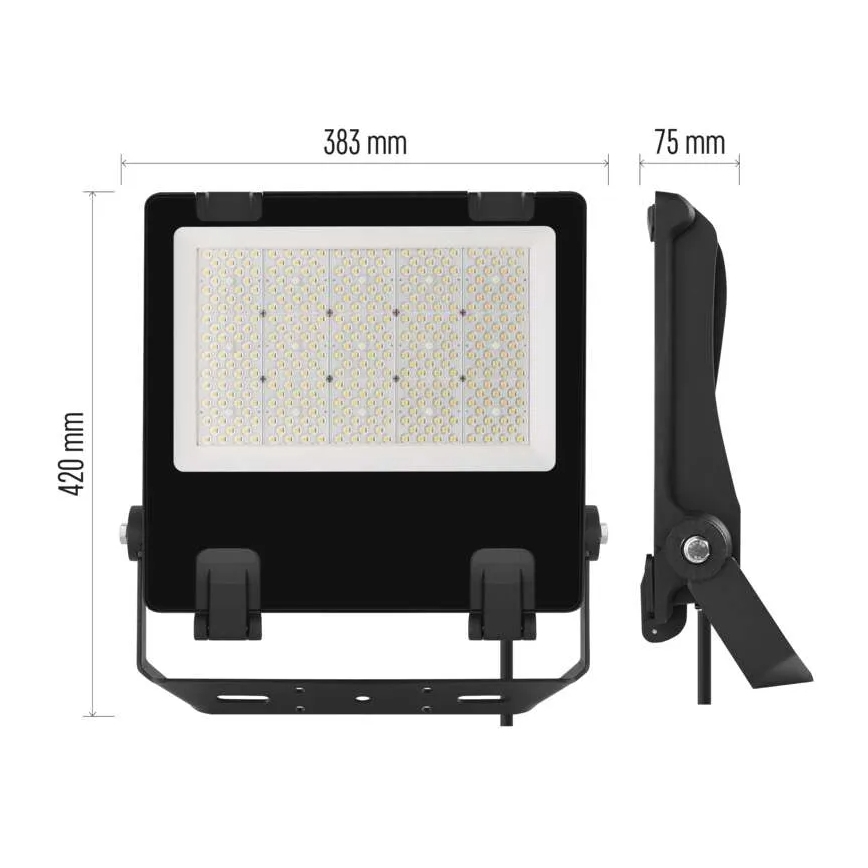 Holofote LED AVENO LED/200W/230V 4000K 32000 lm IP66 preto
