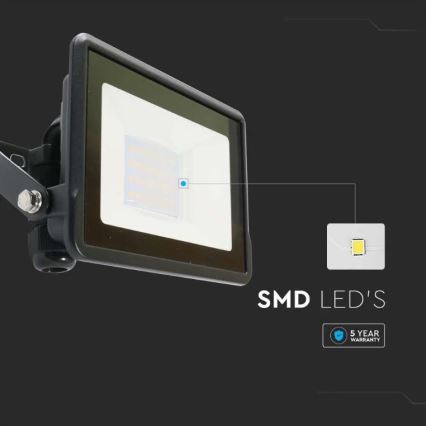 Holofote LED com ligação direta SAMSUNG CHIP LED/20W/230V IP65 6500K