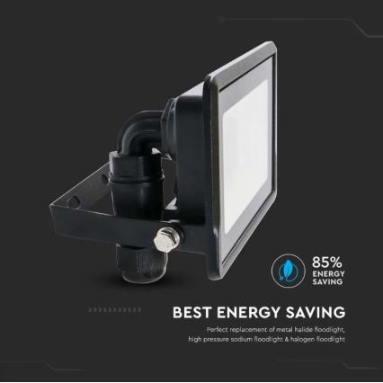 Holofote LED com ligação direta SAMSUNG CHIP LED/20W/230V IP65 6500K