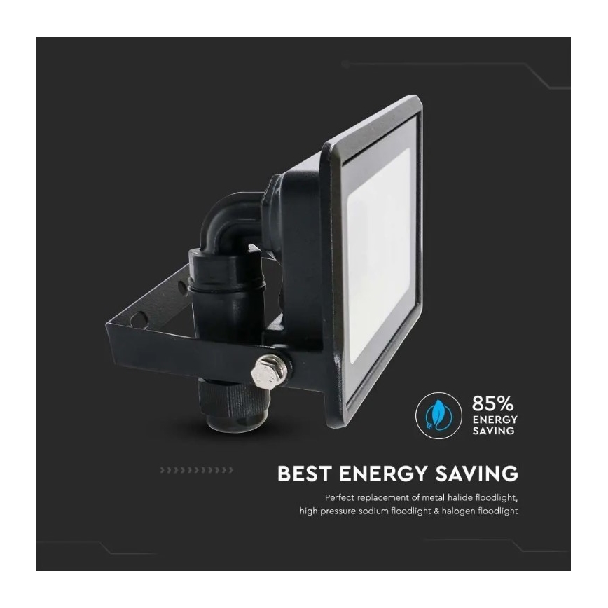 Holofote LED com ligação direta SAMSUNG CHIP LED/20W/230V IP65 6500K