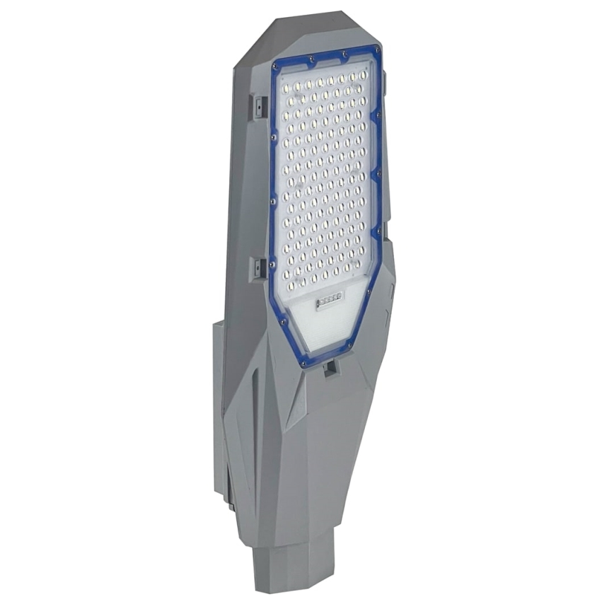 Holofote LED com regulação com sensor de crepúsculo e Painel solar LED/200W/20000 mAh 6500K IP65 cinzento