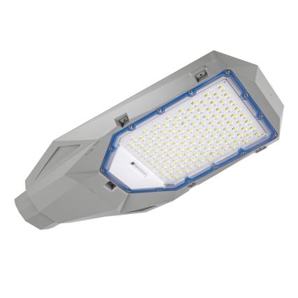 Holofote LED com regulação com sensor de crepúsculo e Painel solar LED/200W/20000 mAh 6500K IP65 cinzento