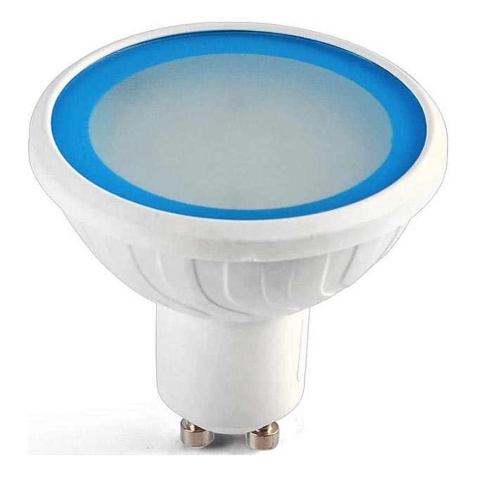 Holofote LED com regulação lâmpada EASY CONNECT GU10/4W/230V azul