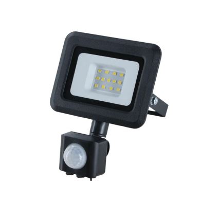 Holofote LED com sensor LED/10W/230V 4000K IP44
