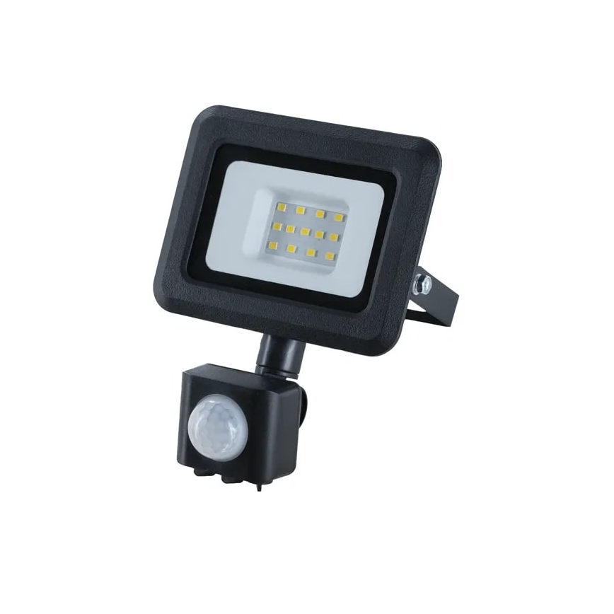 Holofote LED com sensor LED/10W/230V 4000K IP44