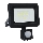 Holofote LED com sensor LED/20W/230V 4000K IP44
