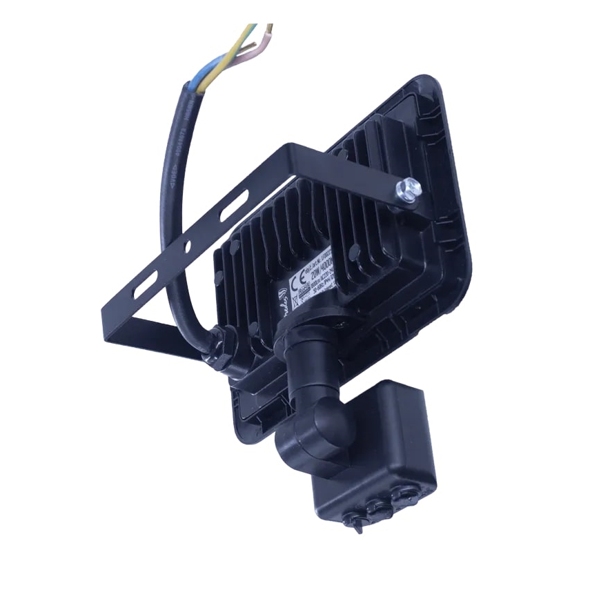 Holofote LED com sensor LED/20W/230V 4000K IP44