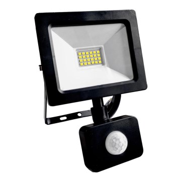 Holofote LED com sensor LED/20W/230V IP65