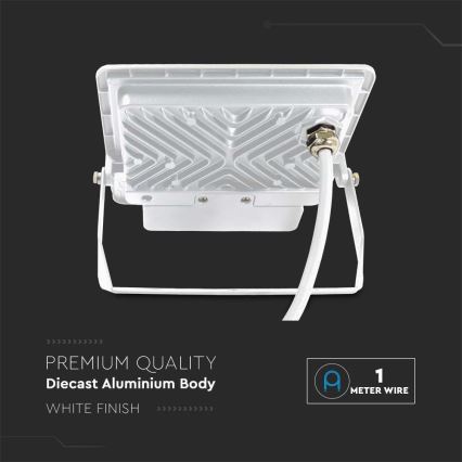 Holofote LED com sensor LED/50W/230V 6500K IP65 branco