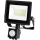 Holofote LED com sensor MHC LED/20W/230V IP44 6500K preto