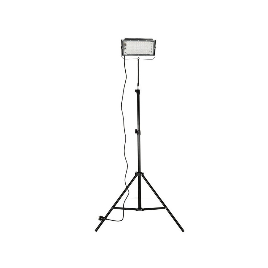 Holofote LED com suporte para o cultivo de plantas FIRON LED/45W/230V IP54 preto