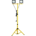 Holofote LED com suporte TIGRA 2xLED/50W/230V 4000K IP54 preto/amarelo