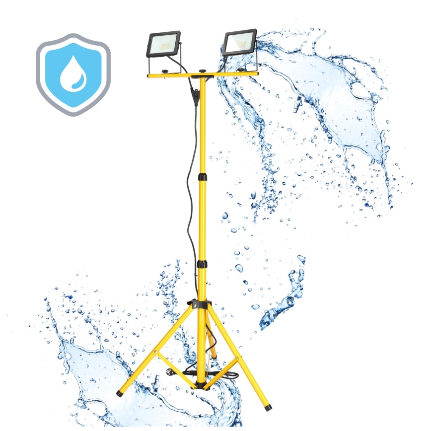 Holofote LED com um suporte 2xLED/30W/230V IP65
