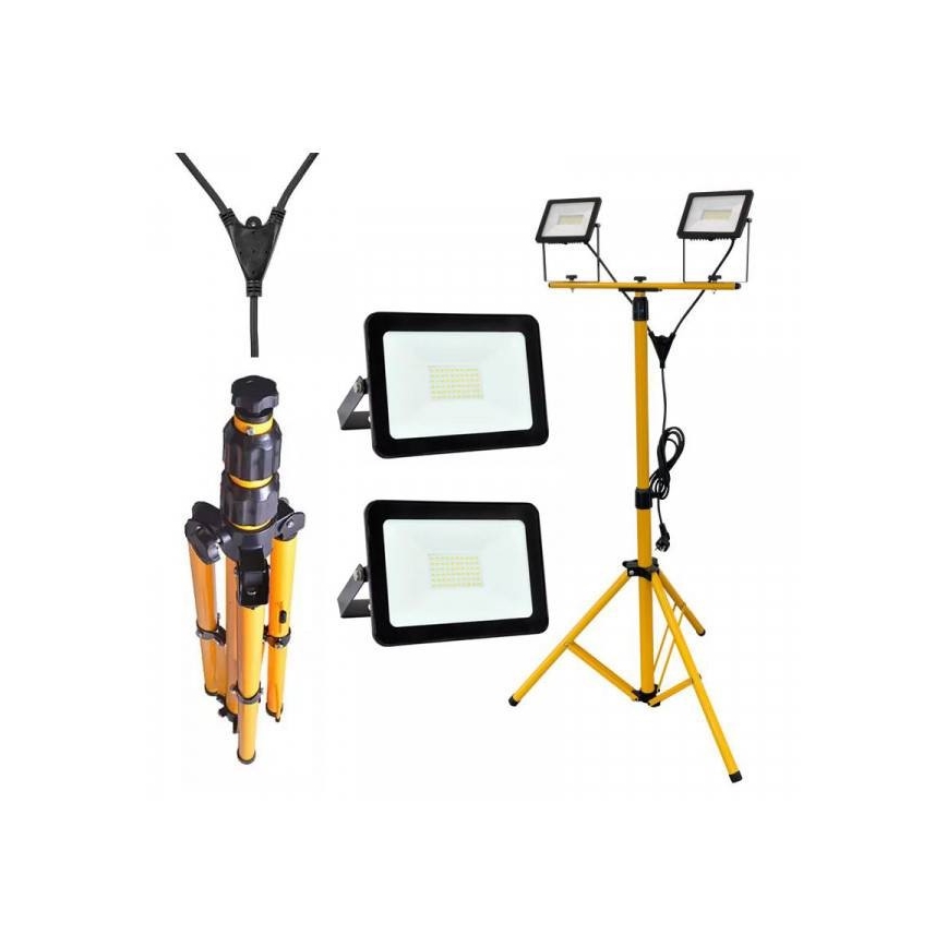 Holofote LED com um suporte 2xLED/30W/230V IP65